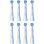 Cabezal Cepillo de Dientes Oral-B iO Ultimate Clean Pack 8 Unidades Blanco