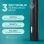 Cepillo de Dientes Sónico happybrush ECO VIBE 3 3 Modos 5 Cabezales Temporizador