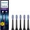 Recargas Escovas Dentes Philips Sonicare Premium Gum Care HX9055/88 5 Unidades Suave Gengivas Sensíveis Preto