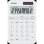 Calcolatrice da scrivania Casio MS-20YC 12 cifre Alimentazione mista Bianca