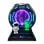 Lâmpada Projetor Galáxia Karawan Warp Gate com Controlo Remoto, Lâmpada Noturna LED RGB Espacial