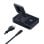 Cargador Baseus Nomos NH21 4-en-1 Inalámbrico USB-C Qi2 160W Negro Cosmic