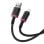 Câble Baseus Dura Lightning vers USB-C 1 m Noir