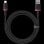 Câble Baseus Dura Lightning vers USB-C 1 m Noir