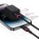 Câble Baseus Dura Lightning vers USB-C 1 m Noir
