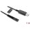 Cabo USB A a 2 pinos Delock 1 m para barbeiros Braun Series