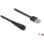 Cabo USB DeLOCK 1,5 m para barbeiros Panasonic ES-LV97 e ES-LA63