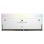 Kit de accesorios Corsair CMPLEKIT2W Universal Blanco Multicolor 2 piezas