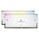 Kit de accesorios Corsair CMPLEKIT2W Universal Blanco Multicolor 2 piezas