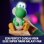 Robô de Entretenimento Yoshi Interativo com Luzes e Sons Super Mario Galaxy