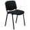 Silla de oficina Unisit Dado S Asiento y respaldo acolchado Negro