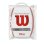 Overgrip Perforé Wilson Pro Overgrip Perforated Tennis Blanc 12 pièces