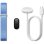 Pulseira de Atividade Google Fitbit Air Bluetooth Preto Lavanda 7 dias Monitor Cardíaco SpO2