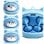 Écouteurs Blackview Airbudsk1 Bluetooth 6.0 sans fil pour enfants, design ludique bleu