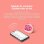 Écouteurs Blackview Airbudsk1 Bluetooth 6.0 sans fil pour enfants, design ludique rose