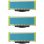 Cabeçalho para barbear Philips Norelco OneBlade QP235/50 3 unidades Azul e Verde