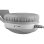 Auriculares Defender Eclipse RGB inalámbricos USB para gaming con aislamiento cerrado blancos
