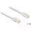 Cable de Red Delock RJ45 CAT8.1 U/FTP 1 m Blanco