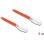 Cable de red Delock RJ45 Cat.8.1 S/FTP 3 m color naranja