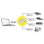Hub Value 4 ports 5 Gbps modèle 12.99.1145 alimentation active