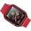 Pulseira Usams para Apple Watch Nylon Vermelha TPU