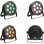 Reflector LED RGBWA LIGHT4ME Penta Par 8x12W MKII para eventos y conciertos