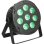 Reflector LED RGBWA LIGHT4ME Penta Par 8x12W MKII para eventos y conciertos