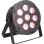 Reflector LED RGBWA LIGHT4ME Penta Par 8x12W MKII para eventos y conciertos