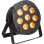 Reflector LED RGBWA LIGHT4ME Penta Par 8x12W MKII para eventos y conciertos