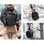 Borsa Sling K&F Concept KF13.171 5L per Fotocamera DSLR e Drone Nero