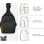 Borsa Sling K&F Concept KF13.171 5L per Fotocamera DSLR e Drone Nero