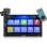 Radio 2DIN GrizzGlass BLUETEC BC9000 7" Pantalla Táctil Full HD con Cámara Cofania