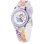 Zegarek Analogico Trefl Accutime Time Teacher Gabbys Dollhouse Fioletowy