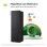 Frigorífico Combi LG GBBS726CEV Total No Frost 203cm 375L C Negro WiFi