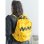 Mochila Everyday Snoopy Grupo Erik amarilla poliéster 36x13x31 cm