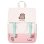 Mochila Grupo Erik Pusheen Rose Collection Poliéster Licencia Oficial