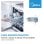Lavavajillas Midea MDWEB1403LB-WS 14 Servicios E con puerta deslizante y app