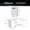 Lavavajillas Hisense HS643B90W 15 Servicios B con tercera bandeja y AquaStop