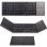 Teclado Zenwire Slim WLK-615 Bluetooth dobrável com teclas retroiluminadas