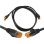 Netzwerkkabel LTC CAT6 UTP 1 m RJ45 Schwarz