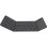 Teclado C&T plegable Bluetooth QWERTZ compacto con touchpad y numérico