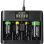 Ladegerät Voltcraft VC-BC 5100 5x Ladeschächte USB-C Micro USB NiMH