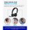 Casque JLab Audio Go Work 3 sans fil Bluetooth avec micro et USB-C noir