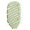 Spazzola Paddle Muitomas HAIRBRUSHLGN Verde per Adulti