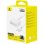 Carregador USB Baseus EnerFill FH21 120W 6 Portas GaN Branco