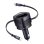 Auto-Ladegerät Baseus 90W Schwarz mit Integrierten USB-C- und Lightning-Kabeln