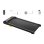 Laufband elektrisch UREVO Spacewalk E1L 2,5 PS schwarz