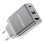 Chargeur de réseau Vention FJAH0-EU USB-C+A HDMI GaN 60W Gris