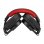 Auriculares OneOdio Fusion A70 Bluetooth 5.2 Preto e Vermelho
