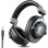 Auriculares Fifine H8 con cable 3.5 mm y 6.35 mm para estudio y música, negros